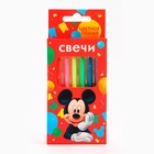 Свечи для торта 6 штук, с цветным пламенем, Микки Маус - Фото 4