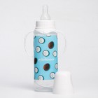 Бутылочка для кормления «Кокосы», классическое горло, 250 мл., от 0 мес., цилиндр, с ручками - Фото 4