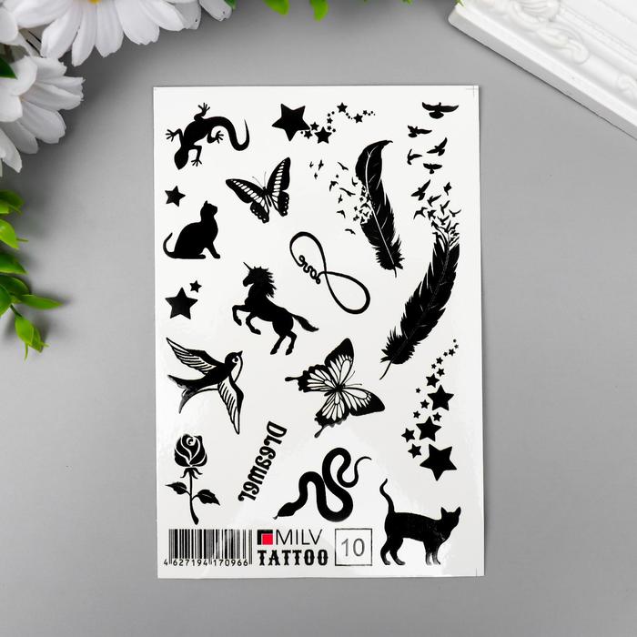 Татуировка на тело "Dreamer" 10х15 см - Фото 1