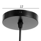 Светильник BayerLux 1957/1 E27 40 Вт черный 10×10×29-122 см - фото 5032512