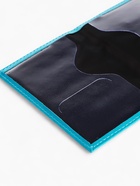 Обложка для паспорта, искусственная кожа, герб 3D, 9.5×0.3×13.5 см, бирюзовая - Фото 3