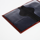 Обложка для паспорта, коричневая - Фото 5