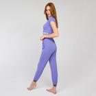 Футболка женская, цвет сиреневый, размер 44 - Фото 2