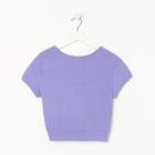 Футболка женская, цвет сиреневый, размер 44 - Фото 8