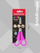 Ножницы детские для левшей 13.5 см, ErichKrause Joy Left Hand, с закруглёнными концами лезвий и линейкой, МИКС - Фото 7