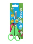 Ножницы детские для левшей 13.5 см, ErichKrause Joy Left Hand, с закруглёнными концами лезвий и линейкой, МИКС - Фото 8
