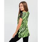 Костюм (комплект) женский (футболка, леггинсы), цвет салатовый, размер 42 - Фото 3