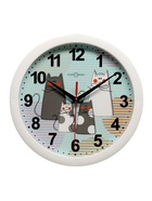 Часы настенные, d-28 см, детские, "Кошки", бесшумные 5984225 - фото 319771215