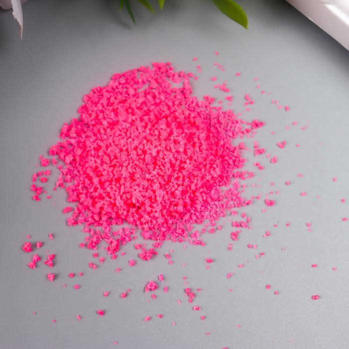 Песок флуоресцентный "Розовый" 10 гр - Фото 1
