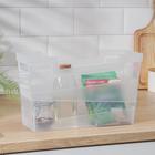 Контейнер для хранения Tule, 7 л, 33.8×13×20.1 см, цвет прозрачный - Фото 1