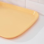 Поднос прямоугольный Verona, 47×35,5×2,5 cм, цвет бледно-жёлтый - фото 4329735