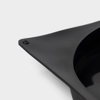 Форма для выпечки Доляна «Бискотто», силикон, 42.5×23.5×3 см, 2 ячейки (d=20 см), чёрная - Фото 7