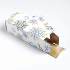 Коробочка для макарун «Snow», 18 х 5,5 х 5,5 см (комплект 5 шт) - фото 21321494