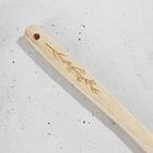 Набор лопатка и кисть из силикона 31 см х 12,5 см х 2 см  «Роза» - фото 42240227