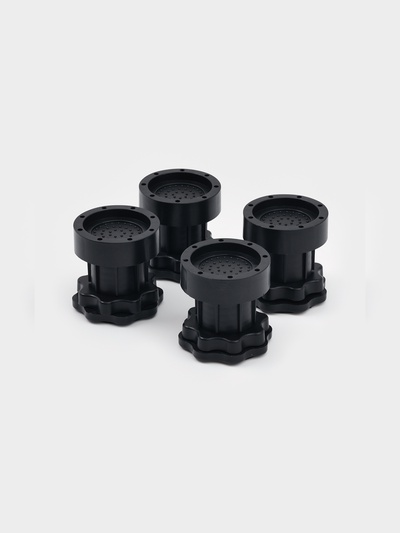 Набор подставок антивибрационных, для стиральной машины, раздвижные, 4 шт., 6.5×7-10 см, d=4.7 см