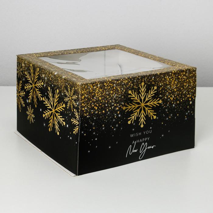 Коробка для торта Golden, 30 х 30 х 19 см