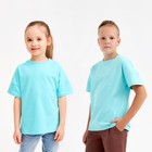 Футболка детская MINAKU:Basic line kids цвет голубой, рост 104 - фото 9333376