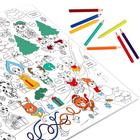 Раскраска-гигант «Новый год шагает!» - Фото 2