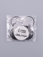 Баночки для хранения, 5 мл, набор 4 шт., чёрные, прозрачные - Фото 5