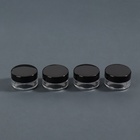Баночки для хранения, 4 шт, 5 г, цвет чёрный/прозрачный - Фото 6