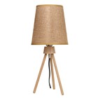 Лампа настольная RISALUX 16600/1CF, E27, 40 Вт, кофейная, 16×16×36.5 см - Фото 8
