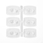 Держатель самоклеящийся для проводов и гирлянд ТУНДРА krep, 25×20×12 мм, многоразовые - Фото 7