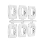 Держатель самоклеящийся для проводов и гирлянд ТУНДРА krep, 25×20×12 мм, многоразовые - Фото 6