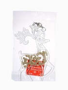 Ёлочная игрушка «Зимнее волшебство. Олень - узорный блеск», 10.7×17.7 см, прозрачно-золотой - Фото 9