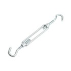 Талреп крюк-крюк ТУНДРА krep, DIN1480, М6, оцинкованный, 1 шт. - Фото 1