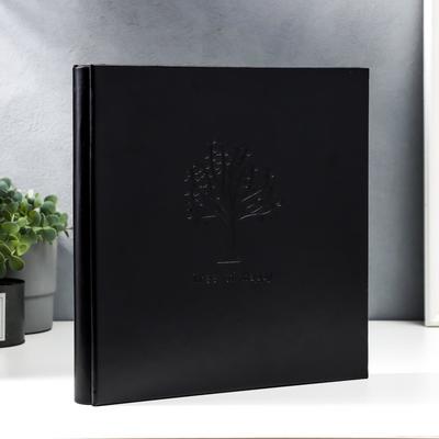 Фотоальбом на 600 фото 10×15 «Деревце», кожзам, чёрный
