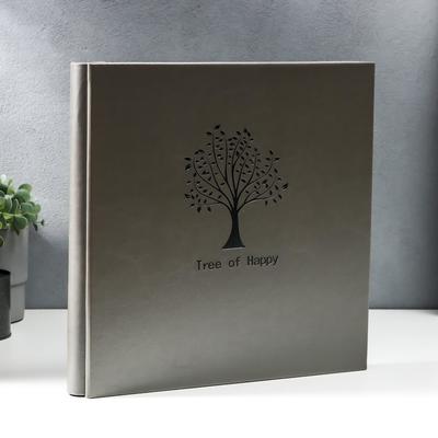 Фотоальбом на 600 фото 10×15 «Деревце», серый