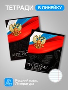 Набор предметных тетрадей Calligrata «Герб», 12 предметов, 48 листов, со справочным материалом, обложка из мелованного картона - Фото 3
