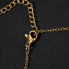 Колье «Цепь» линии звёзд, цвет золото, 40 см - фото 24422570