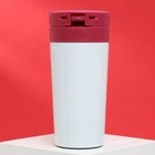 Термостакан с кнопкой «Ма», 350 мл, сохраняет тепло 8 ч - фото 21322417