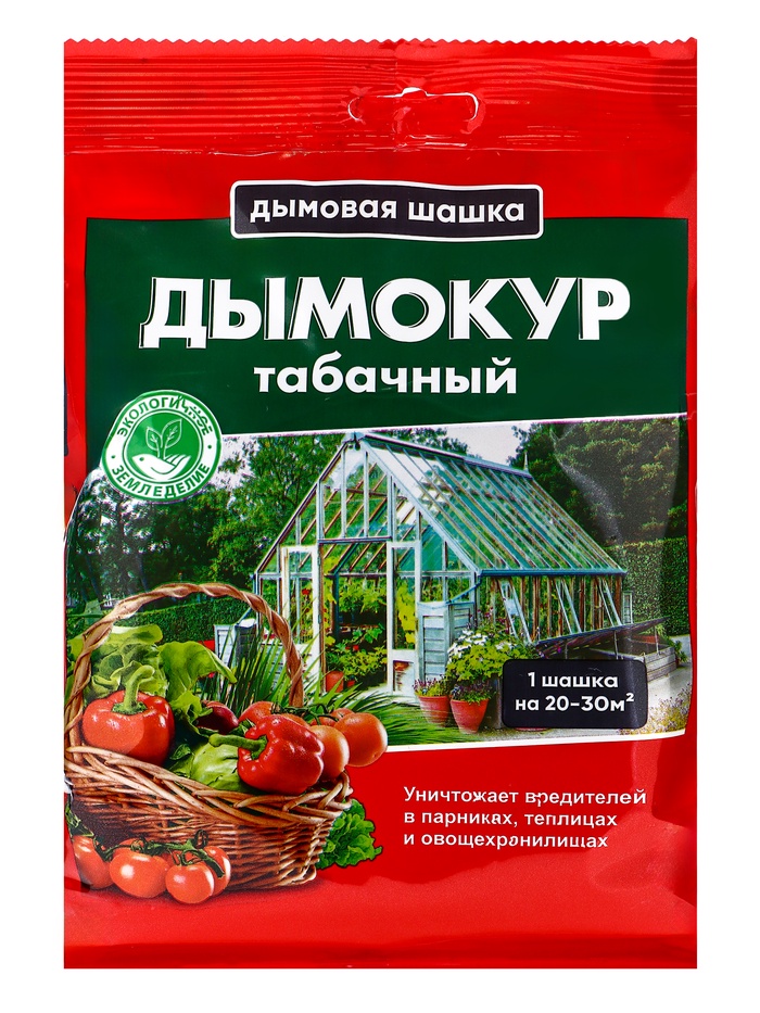 Табачный брикет от насекомых и вредителей, «БиоМастер», брикетированное, «Дымокур», 250 г - Фото 1