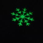 Плед светящийся в темноте Этель «Снежинки» 150*200 см,100% п/э, корал-флис, 220 гр/м2 - Фото 5