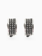 Клипсы для ушей QF «Грейс», шарики, цвет чернёное серебро - Фото 1