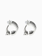 Клипсы для ушей QF «Грейс», шарики, цвет чернёное серебро - Фото 3