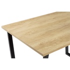 Стол «Атлант – 02», 1200(1700)×800×750 мм, цвет дуб небраска/опора чёрный 7127248