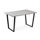 Бетон чикаго светлый/черный матовый