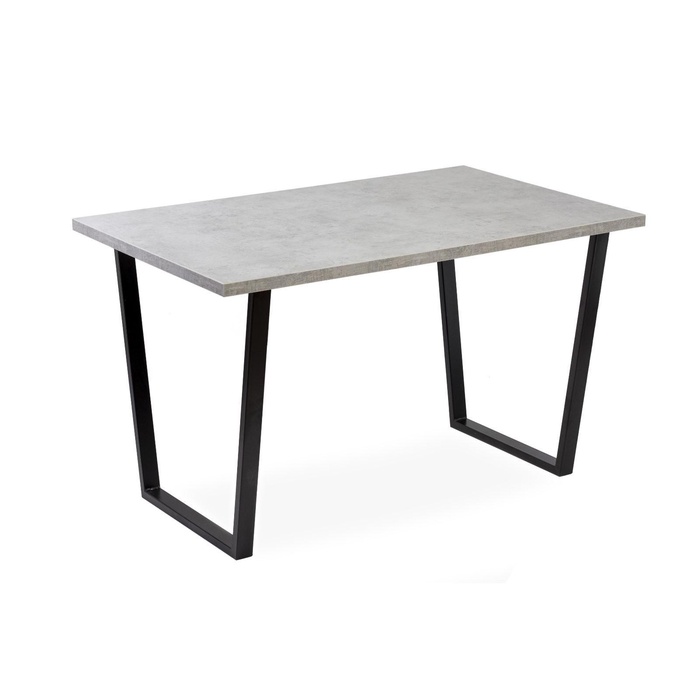 Стол «Атлант – 04», 1100×700×750 мм, цвет бетон чикаго светлый/опора чёрный - Фото 1