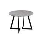 Бетон чикаго светлый/черный матовый