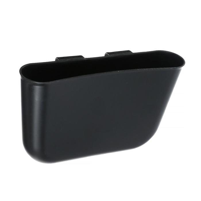 Карман-органайзер для мелочей, внутрисалонный, крепление на дверь, черный - Фото 1