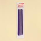 Набор пилок для ногтей на деревянной основе, форма прямая, 200/200 грит, 18 см, 10 шт, цвет МИКС - Фото 2