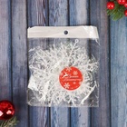 Ёлочные игрушки набор 3 шт. «Зимнее волшебство. Снежинка - пушинка», d=14 см, белый - Фото 4