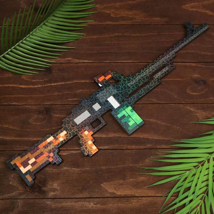 Сувенир деревянный «Пулемет модернизированный» - Фото 1