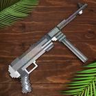 Сувенир деревянный "Пистолет пулемет МР-40" - фото 9334984