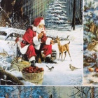 Декупажная карта "Рождественнское чудо" плотность 45 г/м2, А4 (комплект 5 шт) - фото 26310841