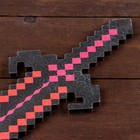 Набор деревянных сувениров "Рубиновое оружие" щит, меч - фото 9849411