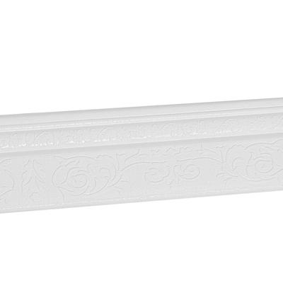 Плинтус универсальный TAKE IT EASY, самоклеящийся, с узором, 70×70×2300 мм, ПВХ, цвет белый